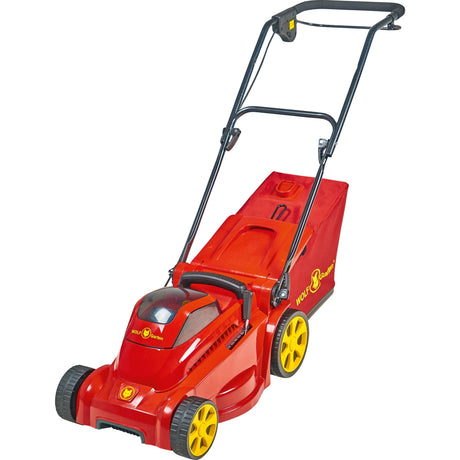 Wolf-garten Lycos 40 340 m 40 Li-Ion Power Akku-Rasenmäher (rot, Akku im Lieferumfang enthalten)