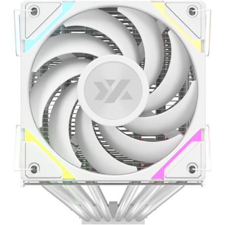 Xyz PC Gear Thermax 6 Duo RGB CPU-Kühler (Weiß, Arbb, Pwm)