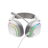 Glorious ghs eternal rgb - stereo rgb gamingheadset over-ear gaming headset (wit, pc, ps5, ps4, switch, usb-c)