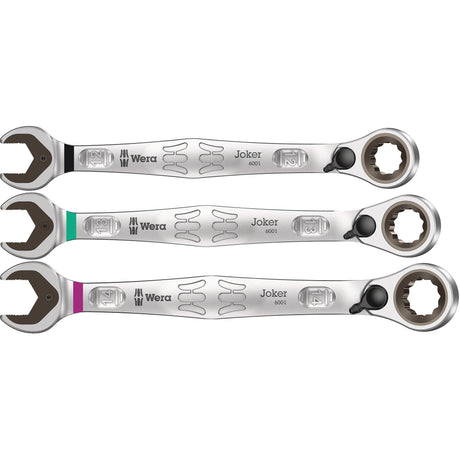 Wera 9733 Schaumstoffeinlage mit 6001 Jokerschalter-Set 1, 11-teiliger Schraubenschlüssel (schwarzgrau)