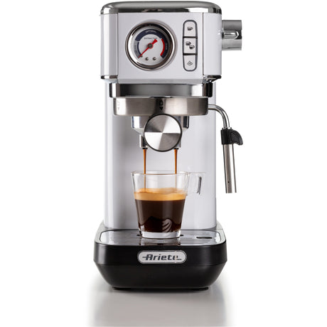 Ariete Moderna Espresso Slim 1381 14 Espressomaschine (weiß)