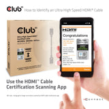 Club 3D Ultrahohling HDMI -zertifiziert