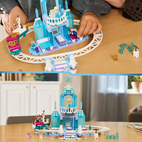 Lego Disney Princess 43281 Elsas Eisschloss und Schneefahrt