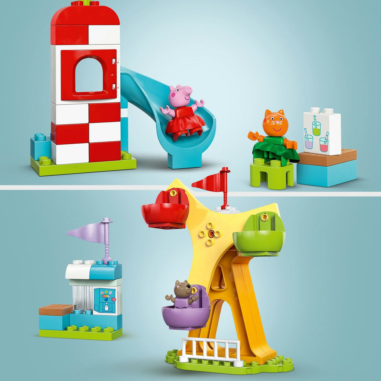 Lego Duplo 10453 Kirmes Peppa Wutz