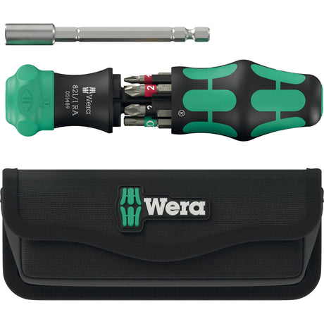 Wera kraftform kompakt 28 ra mit Tasche, 6-teiliges Bit-Set