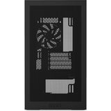 Nzxt h3 flow Midi-Tower-Gehäuse (schwarz (matt) | 1x USB-A | 1x USB-C | gehärtetes Glas)