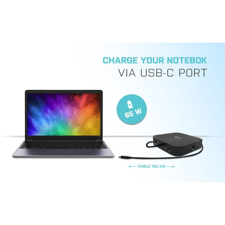 I-tec USB-C HDMI DP Docking Station mit Lieferung