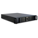 Inter-tech 2u-2098-sl Rackgehäuse (schwarz | 2x USB-A)
