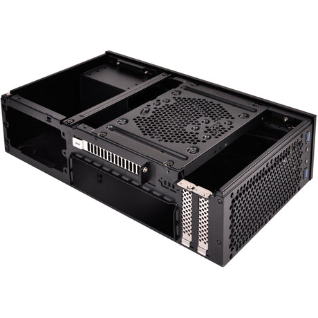 Silverstone sst-ml09b htpc-gehäuse (schwarz | 2x usb-a)
