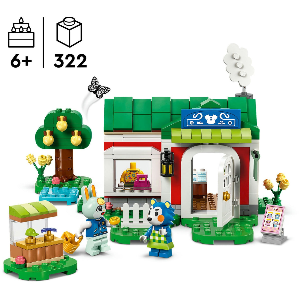Lego Animal Crossing 77055 Schneiderei der fähigen Schwestern