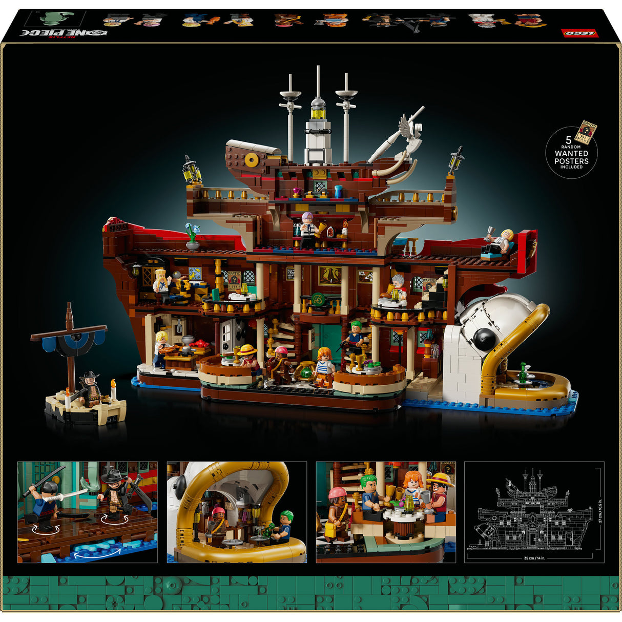 Lego One Piece 75640 Das schwimmende Restaurant Baratie