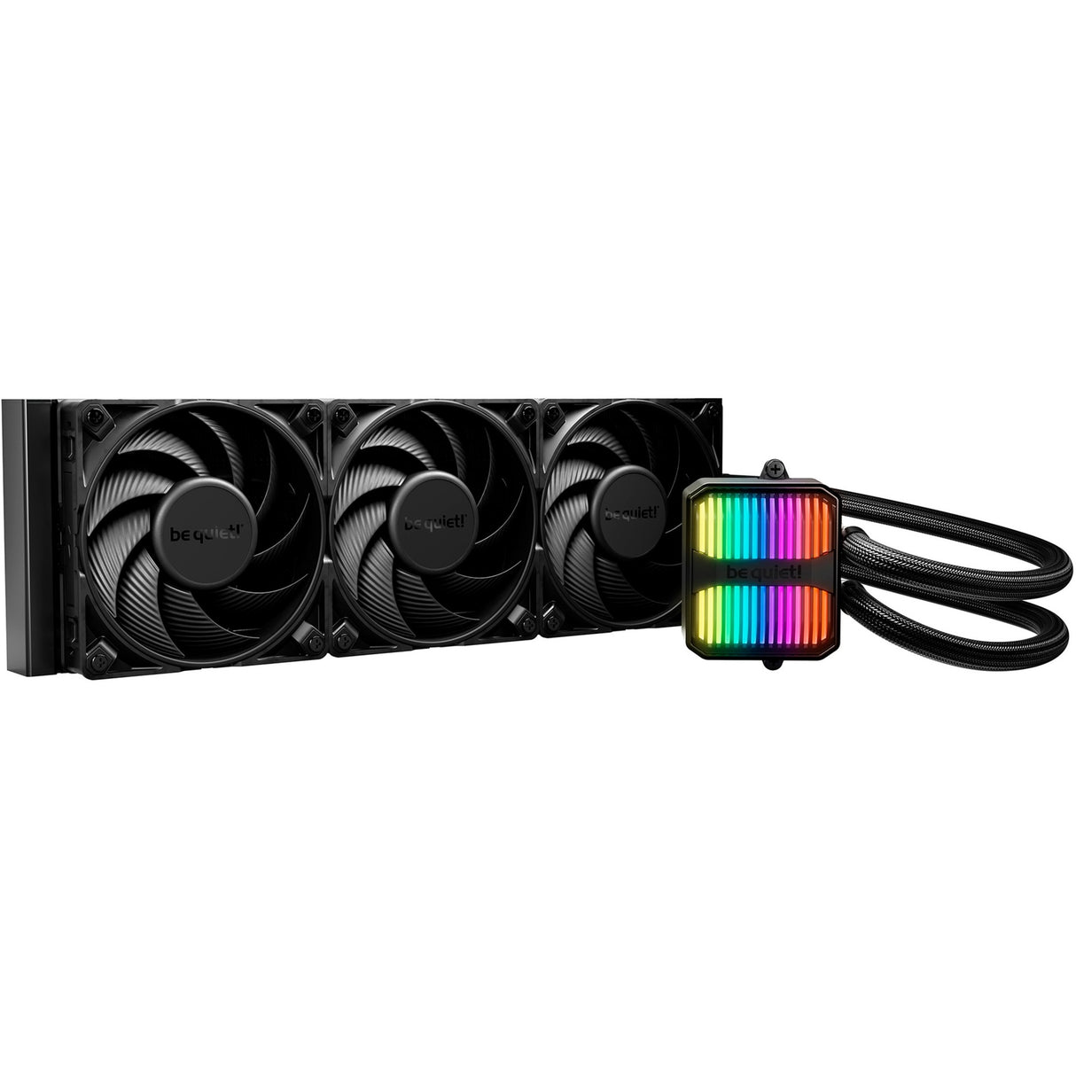Ruhig sein! Silent Loop 3 360 Wasserkühlung (schwarz, 4-Pin-PWM)