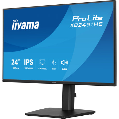 Iiyama Prolite XB2491HS-B1 23,8-Monitor (schwarz, 120 Hz, HDMI, Displayport, Audio)