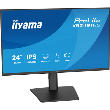 Iiyama Prolite XB2491HS-B1 23,8-Monitor (schwarz, 120 Hz, HDMI, Displayport, Audio)