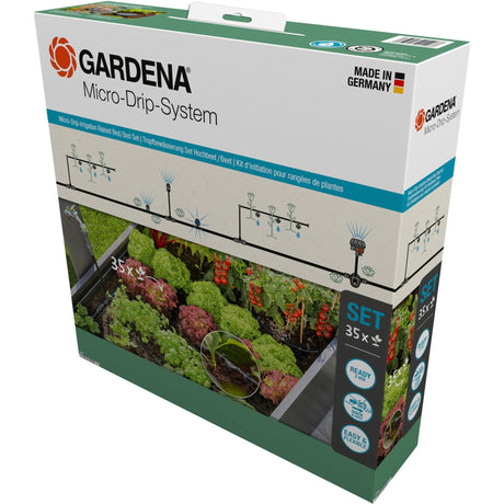Gardena Micro-Drip-System Komplett-Bewässerungsset 13 mm (1 2) ø - 13455-20