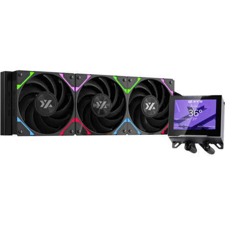 Xyz PC Gear Hydroview AIO 360 Wasserkühlung (schwarz, argb, pwm)