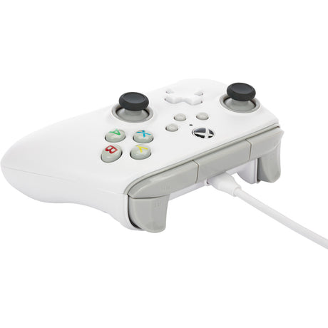 Powera xbox wired controller white (wit, xbox series x|s, xbox one, windows)