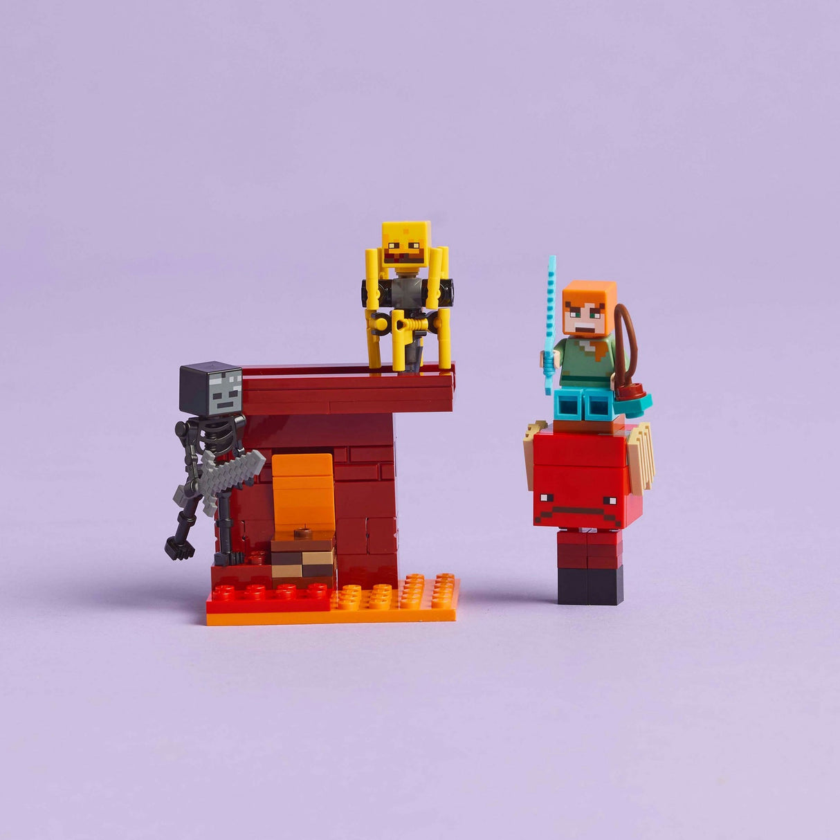Lego Minecraft 21266 Die Lavaschlacht im Nether