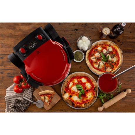 Ariete Doppel-Pizzaofen 0927 00 (rot)