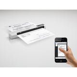 Epson Workforce DS-80W Einzugsscanner (grau)