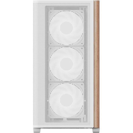 Aerocool b301a Mini-Tower-Gehäuse (weiß | 1x USB-A | 1x USB-C | RGB)