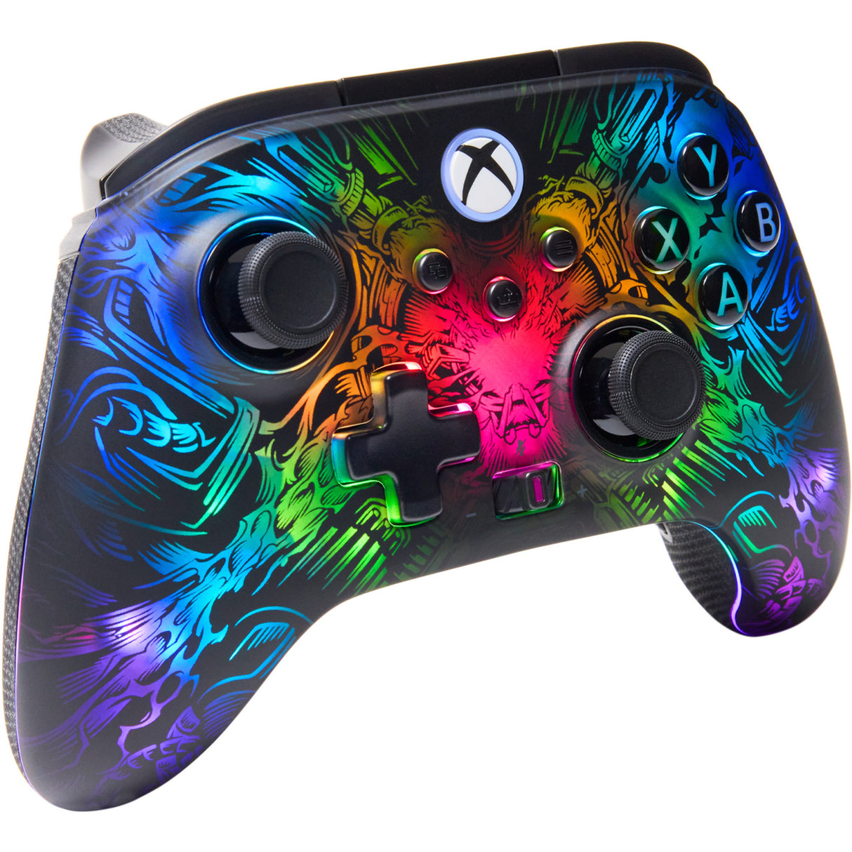 Powera Fusion Pro Wireless Controller für Xbox Series X|S mit Lumectra (Schwarz, RGB, Xbox Series X|S, Xbox One, PC)