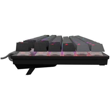 Lorgar Azar 514TKL RGB mechanische Gaming-Tastatur (schwarz, US-Layout (QWERTY), Logar Dream, 80 % (TKL), RGB)