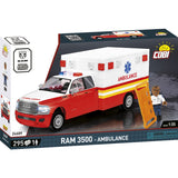 Cobi ram 3500 - ambulance constructiespeelgoed (schaal 1:35)