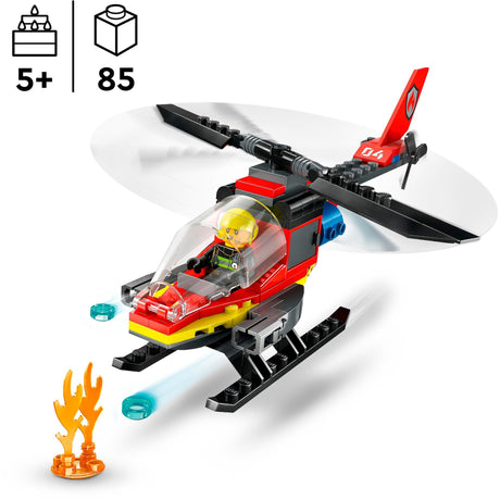 Lego City Feuerwehrhubschrauber – 60411