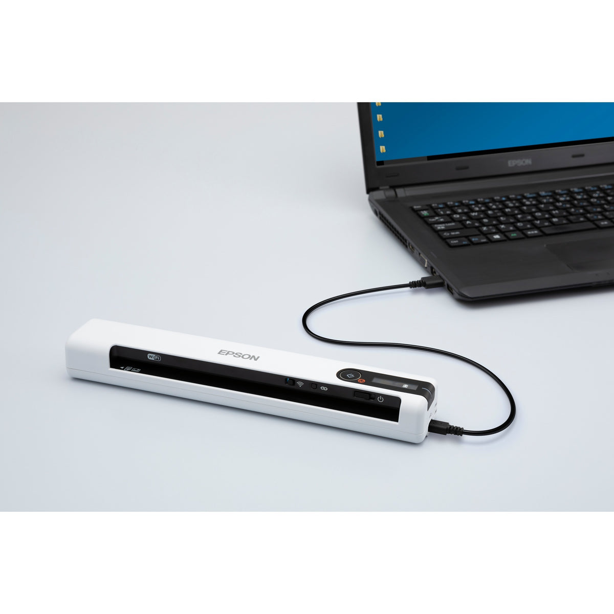 Epson Workforce DS-80W Einzugsscanner (grau)