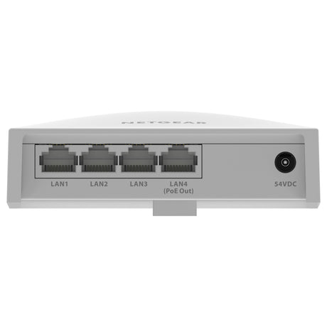 Netgear Insight Managed WiFi 6 AX1800 Dual Band Gigabit PoE Access Point (WAX610W) (Weiß)