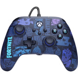 Powera Advantage Controller mit Kabel für die Xbox Series x|s – Fortnite: Victory Royale (dunkelblau, Xbox Series x|s, Xbox One, PC)