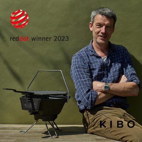 The Windmill Kibo Grill Modell 3.0 Holzkohlegrill (schwarz)