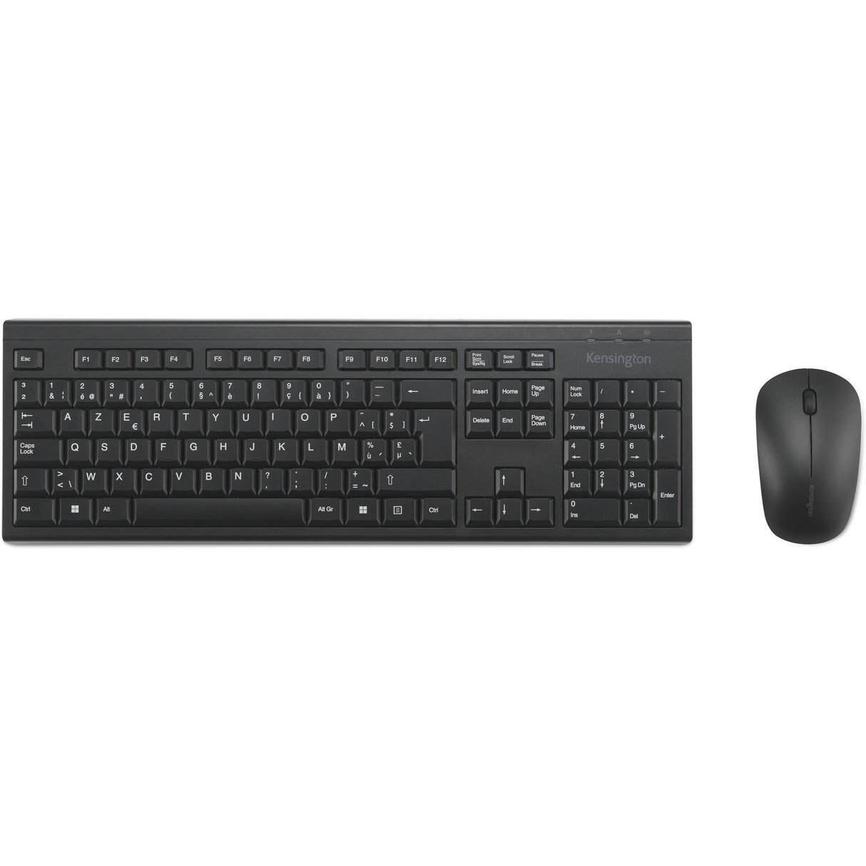 Kensington km150 eq kabelloses Desktop-Set, Desktop-Set (schwarz, US-Layout (QWERTY), Membran, 100 %, 1200 dpi)
