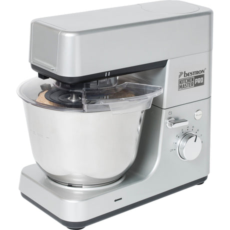 Bestron akm1600s 4-in-1 Küchenmaschine Kitchen Master Pro (Silber)