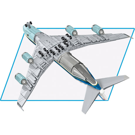 Cobi boeing 747 air force one constructiespeelgoed (schaal 1:144)