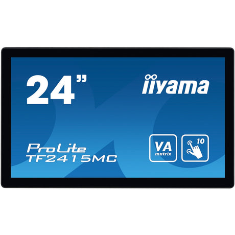 Iiyama Prolite TF2415MC-B2 23,8 Zoll Touchscreen-Monitor (Schwarz, HDMI, DisplayPort, VGA)