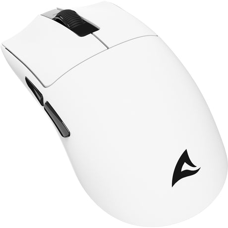 Sharkoon Fireglider One Gaming-Maus (weiß, 400 – 12.000 dpi, 2,4 GHz USB)