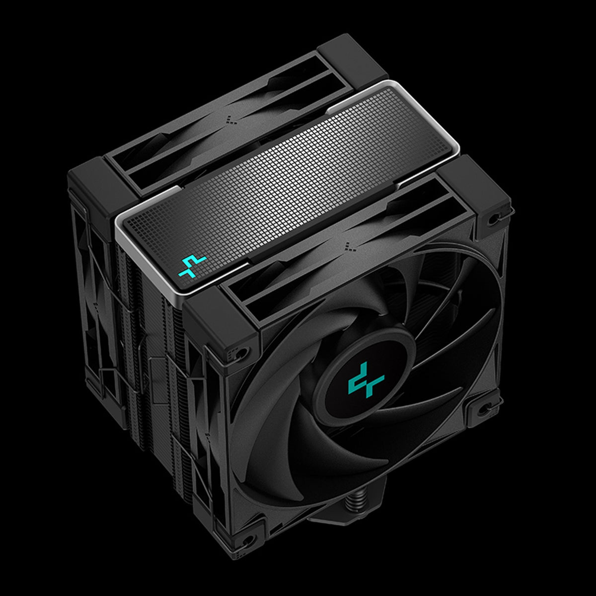 Deepcool ak400 Zero Dark Plus CPU-Kühler (schwarz)