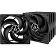Arctic P14 Value Pack Gehäuselüfter (schwarz, 5 Stück, 140 x 140 x 27 mm)