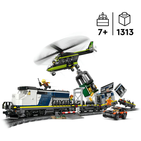 Lego® City Überfall auf Polizeizug – Spielzeugeisenbahn-Set – 60508