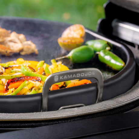 Kamado Joe Griddle-Grillplatte aus Karbonstahl