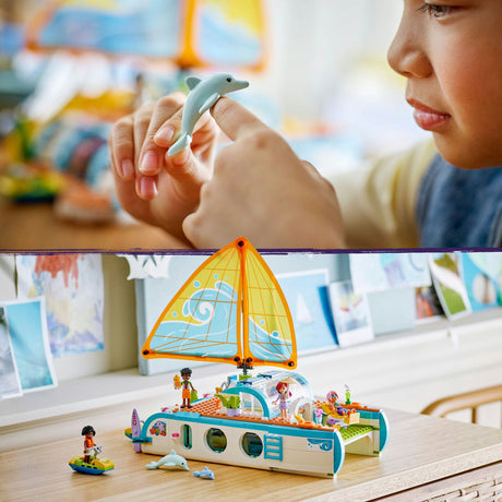 Lego Friends Abenteuer-Bootsfahrt, Bootsspielzeug für Kinder – 42664