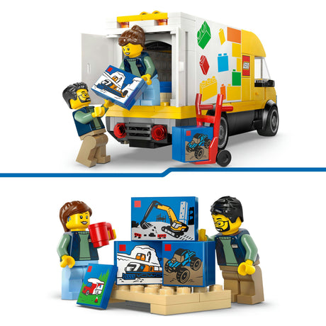 Lego® City: Der Van – Bau- und Spielset für Autofans ab 6 Jahren – mit 2 Minifiguren – 60500