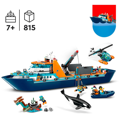 Lego City – Bauspielzeug für Polarforschungsschiffe (60368)