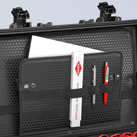 Knipex Werkzeugkoffer robust45 move Werkzeugbox (schwarz)