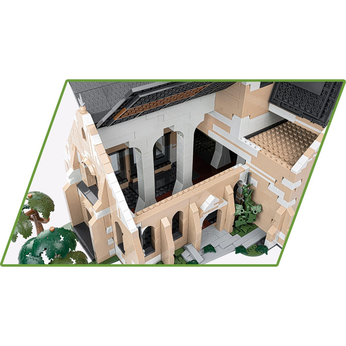 Cobi church sainte-mere-eglise constructiespeelgoed