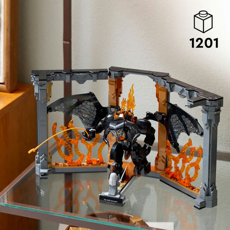 Lego Icons Buchstütze: Der Herr der Ringe – Balrog-Set – 10367
