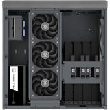Silverstone Crown 04 HTPC-Gehäuse (dunkelgrau | 4x USB-A | 1x USB-C)