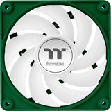 Thermaltake ct120 ex argb sync pc cooling fan racing green (3-fan pack) case fans (groen, 3 stuks, 120 x 120 x 25 mm, pwm)